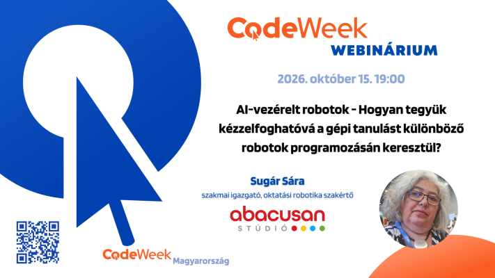 AI-vezérelt robotok - Hogyan tegyük kézzelfoghatóvá a gépi tanulást különböző robotok programozásán keresztül?